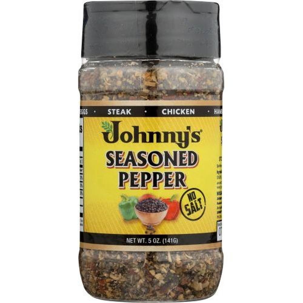 Johnnys Seasoned Pepper, 5 Ounce -- 6 per case