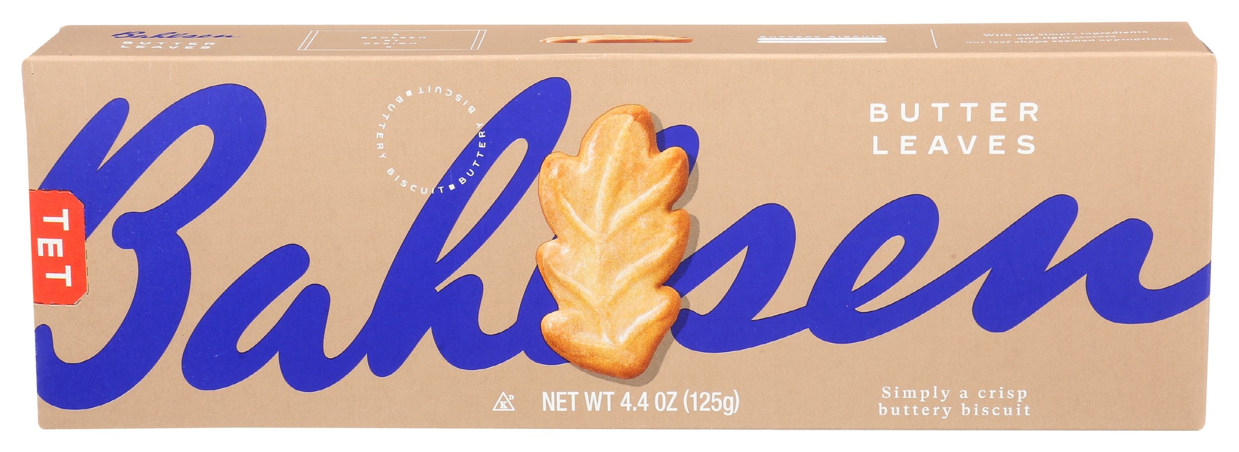 Bahlsen Butter Leaves Cookie, 4.4 Ounce -- 12 per case