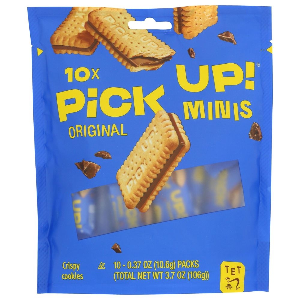 Bahlsen Pick Up Minis Original Cookies, 3.7 Ounce -- 14 per case