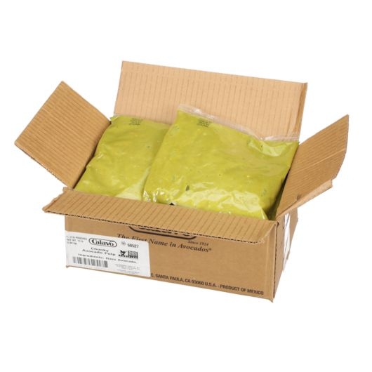 Calavo Fresh Chunky Hass Avocado Pulp, 2 Pound -- 6 per case.