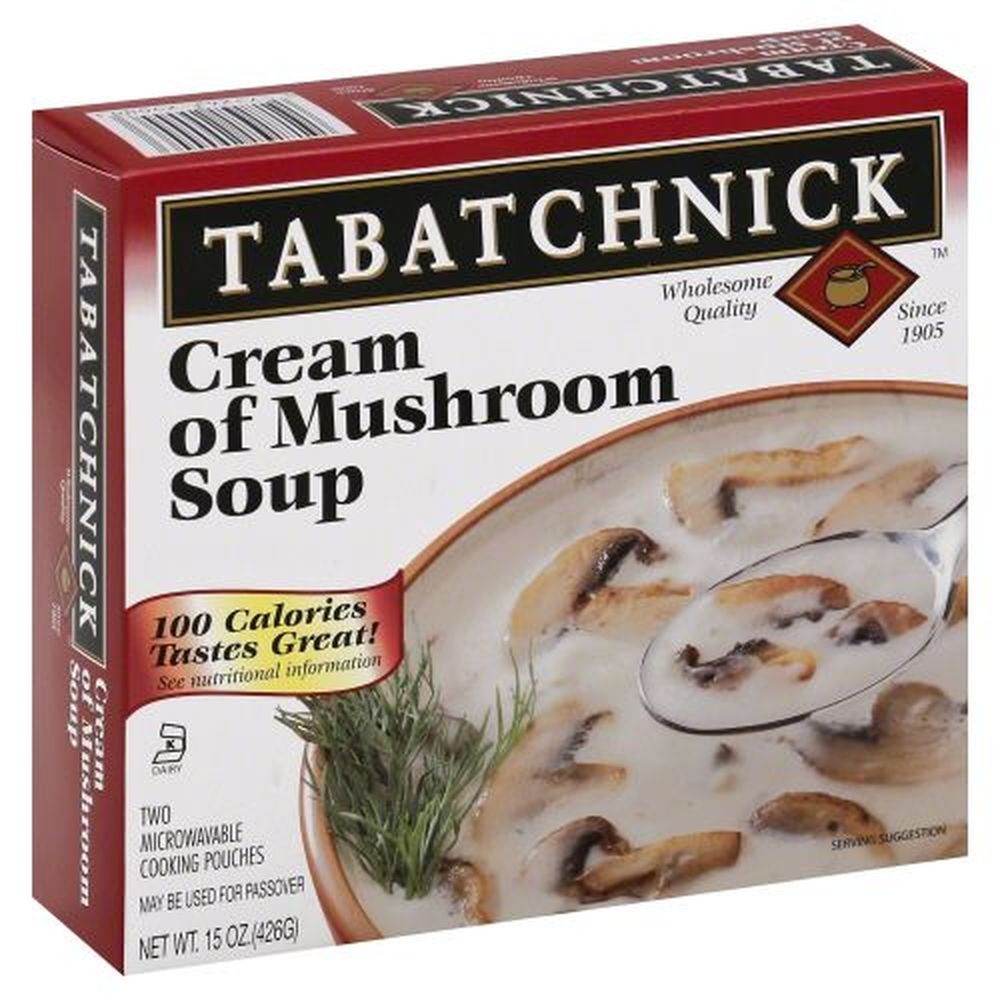 Tabatchnick Cream of Mushroom Soup, 15 Ounce -- 12 per case