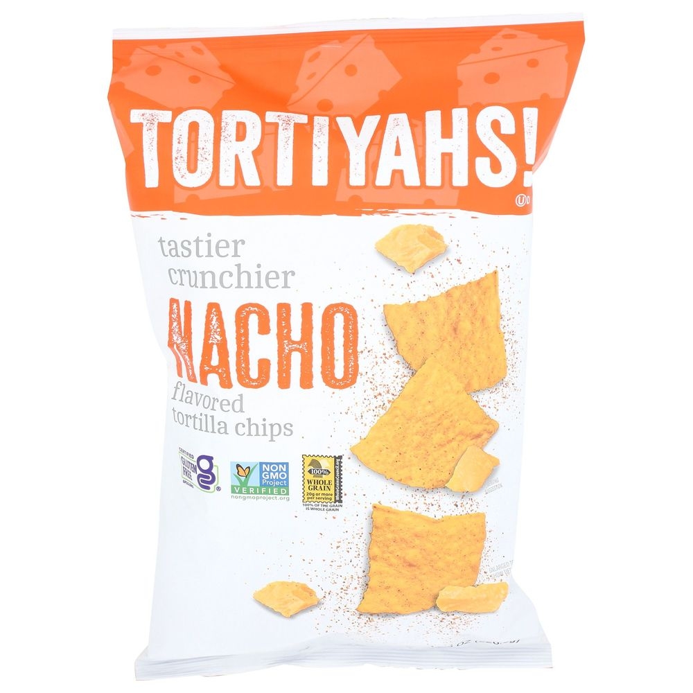 Tortiyahs Nacho Tortilla Chips, 8 Ounce -- 12 per case