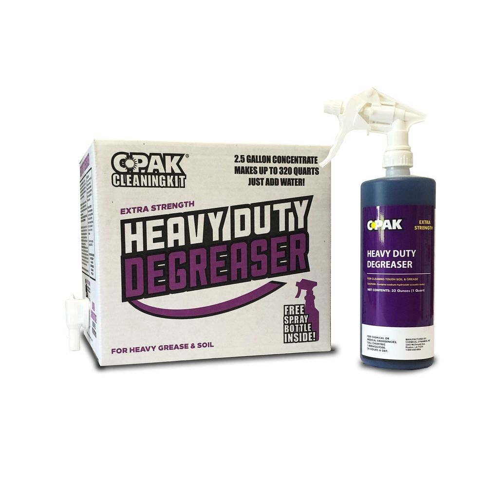 Chemical Dynamics C Pak Extra Strength Heavy Duty Degreaser Cleaning Kit, 2.5 Gallon