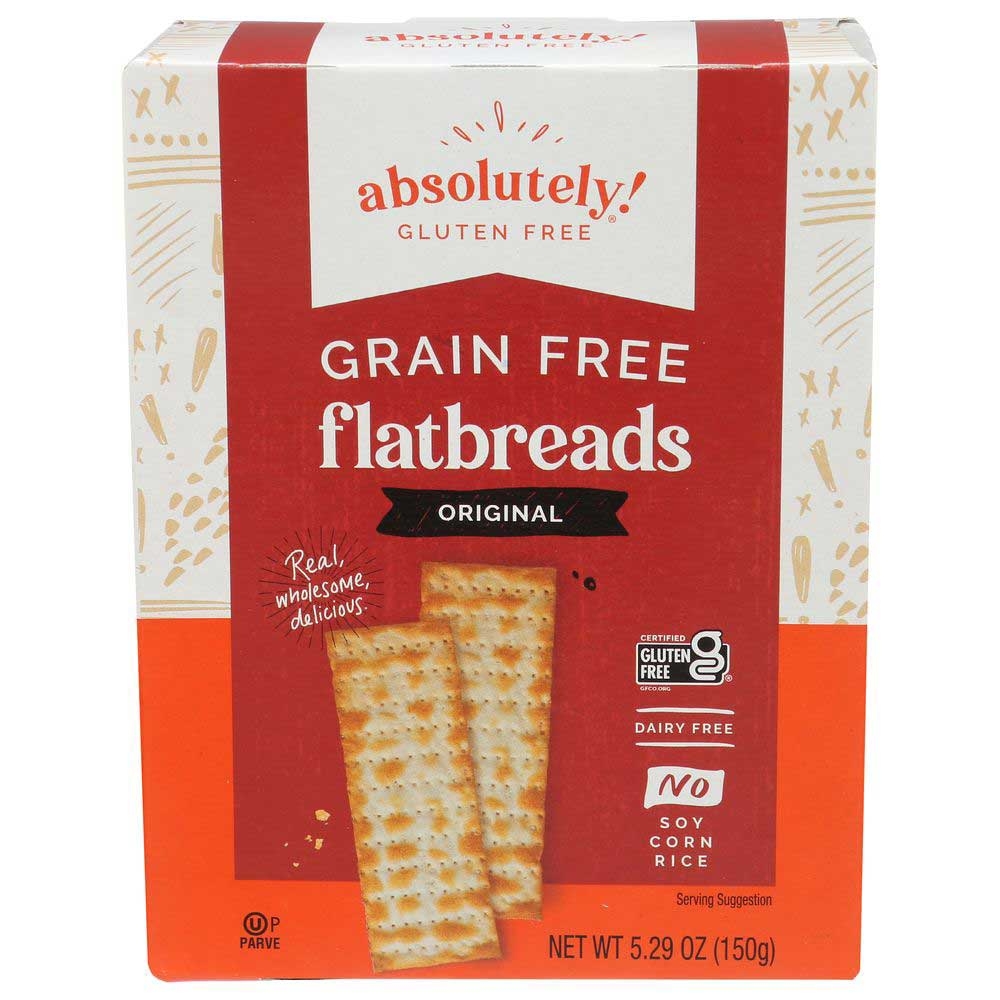 Absolutely Gluten Free Original Flatbread, 5.29 Ounce -- 12 per case.