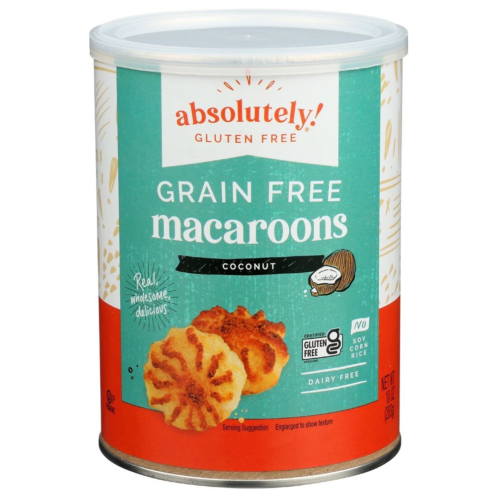 Absolutely Gluten Free Coconut Macaroons, 10 Ounce -- 6 per case