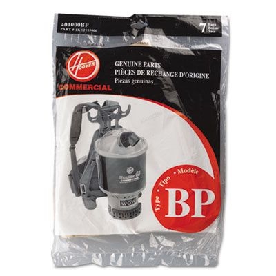 Hoover Disposable Paper Liner for Commercial Backpack Vacuum Cleaner, 7/Pack