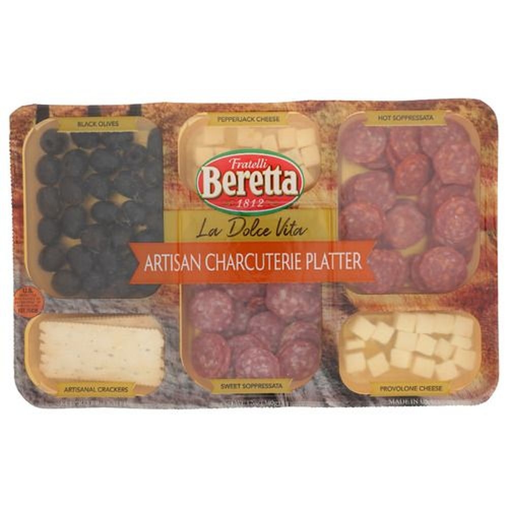 Beretta Artisan Charcuterie Platter, 12 Ounce -- 8 per case