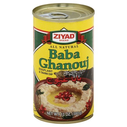 Ziyad Baba Ghanouj Eggplant and Tahini Dip, 13 Ounce -- 6 per case