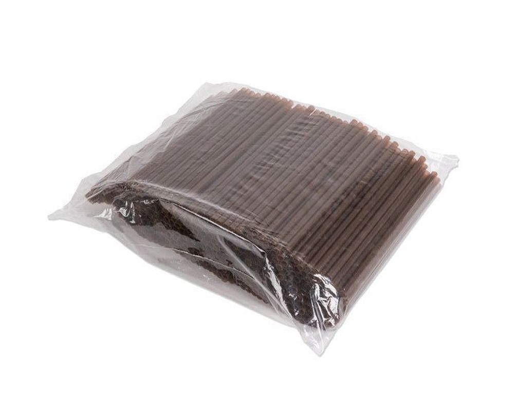 The Sustainable Agave Company Regular Brown Agave Straw, 8 inch -- 5000 per case