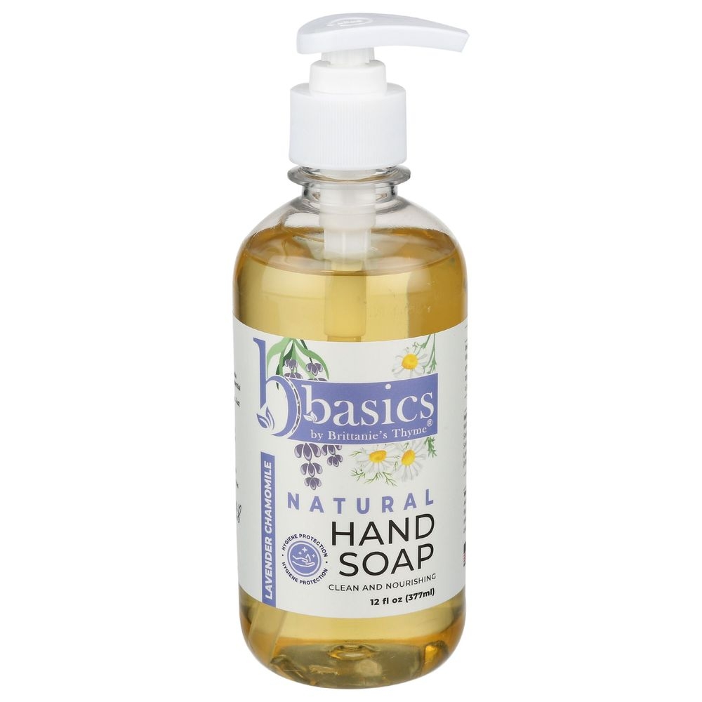 Brittanies Thyme Basics Lavender Chamomile Hand Soap, 12 Fluid Ounce