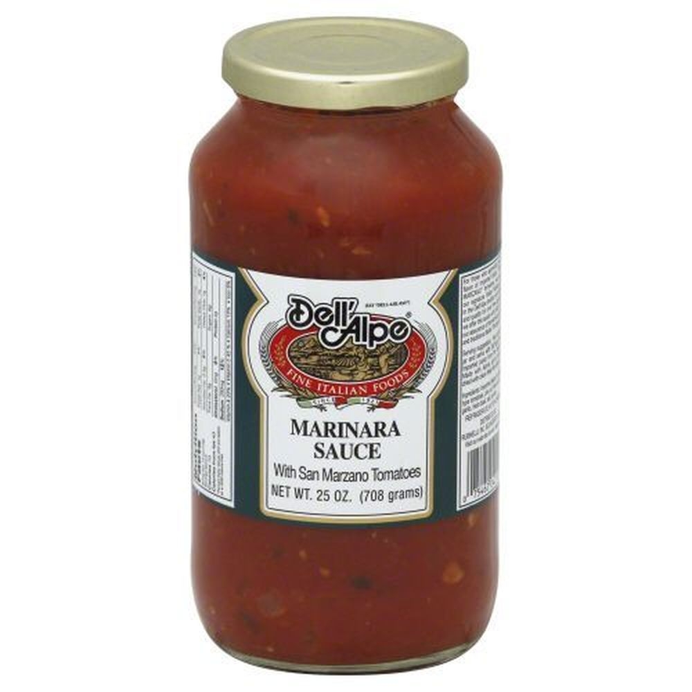 Dell Alpe Marinara Sauce, 25 Ounce -- 6 per case