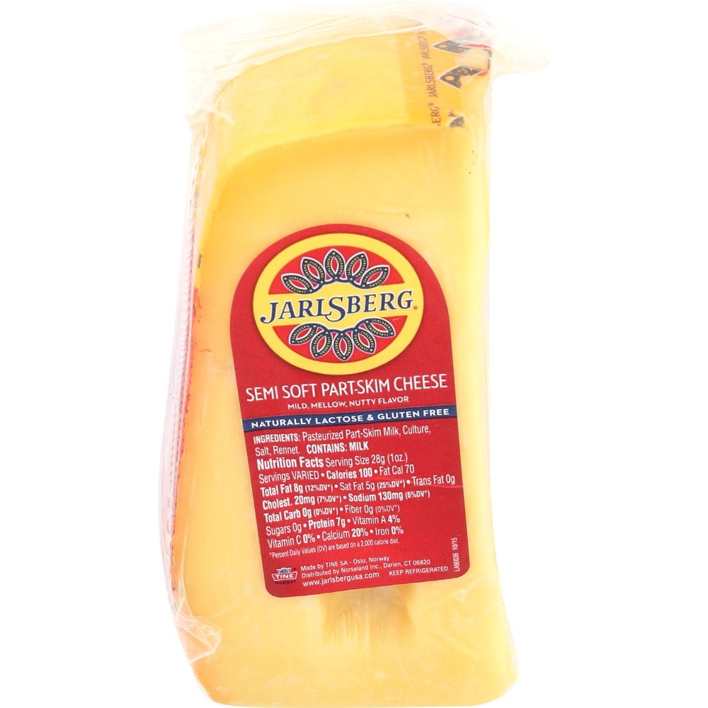 Jarlsberg Semi Soft Part Skim Swiss Cheese, 10 Ounce -- 12 per case