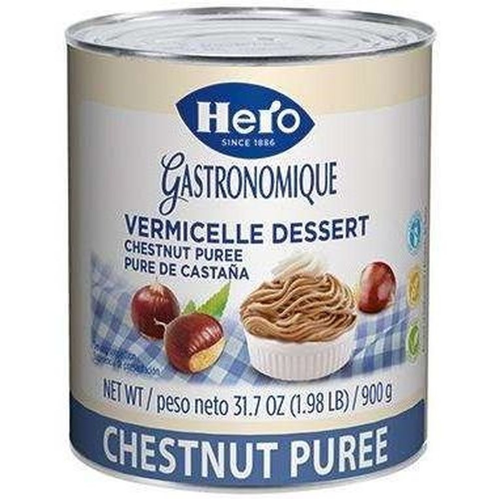 Hero Compound Chestnut Puree, 35 Ounce -- 6 per case