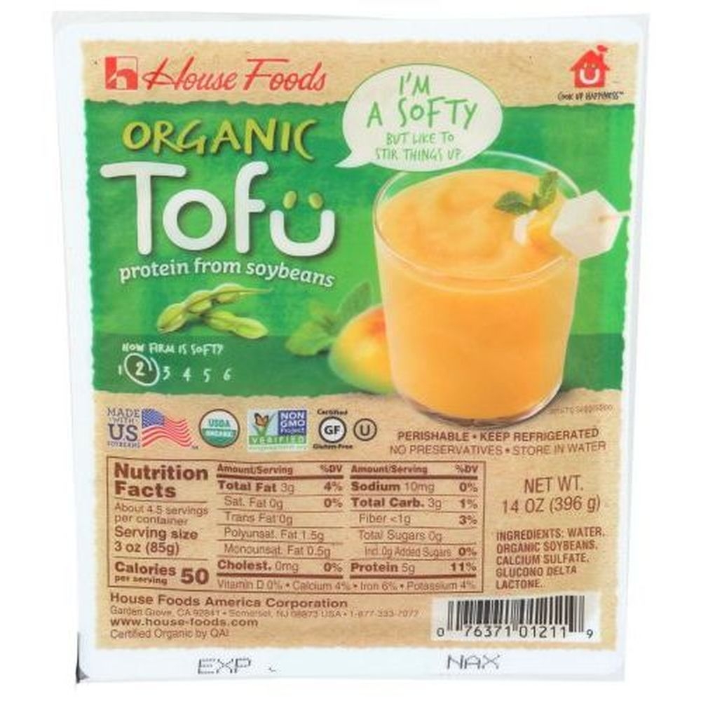 House Foods Organic Soft Tofu, 14 Ounce -- 12 per case