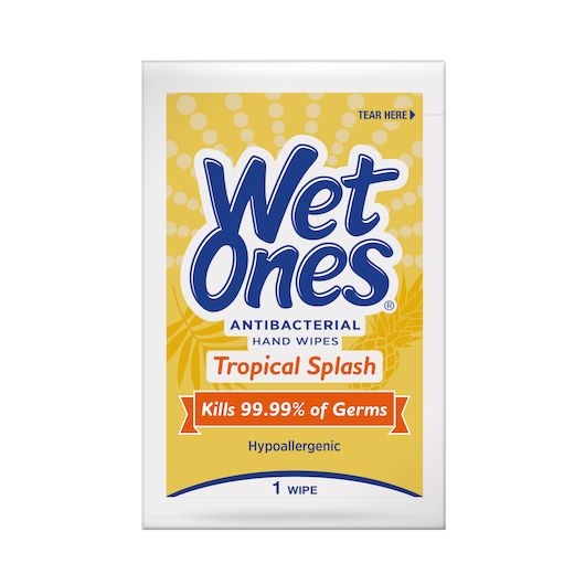 Wet Ones Moist Wipe Citrus Scent Antibacterial, 24 per pack -- 10 packs per case.