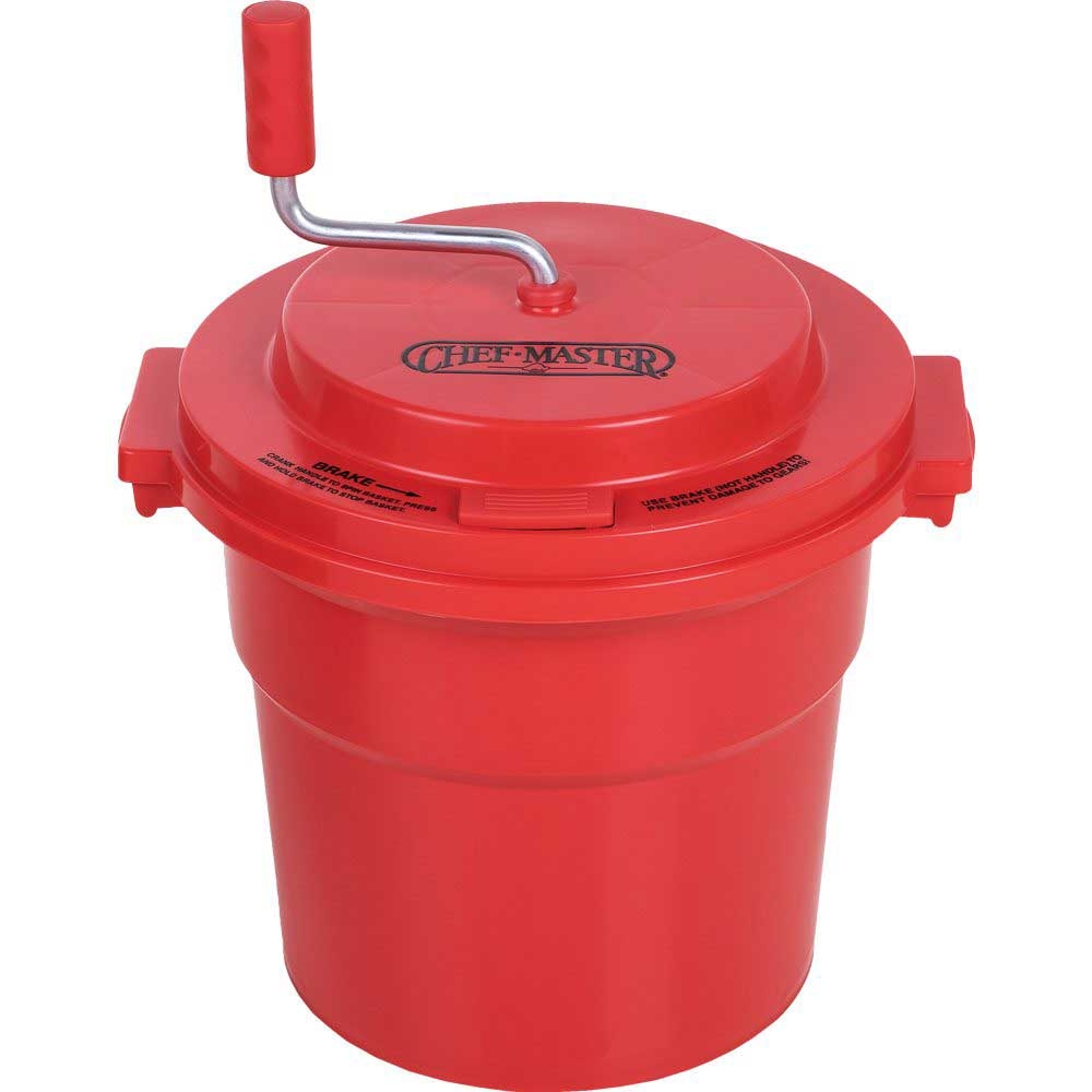 Chef-Master Premium Salad Dryer, 5 Gallon Capacity