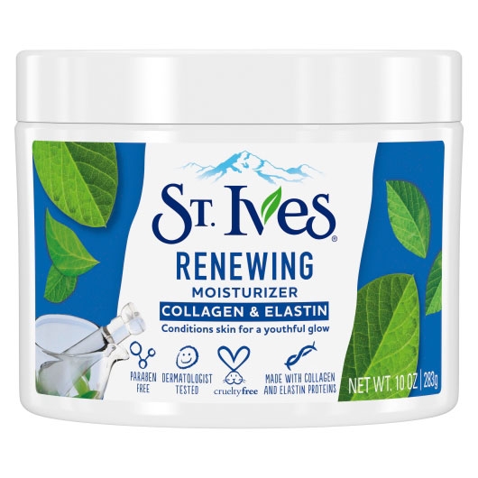 St. Ives Collagen Elastin Facial Moisturizer, 10 Ounce -- 6 per case