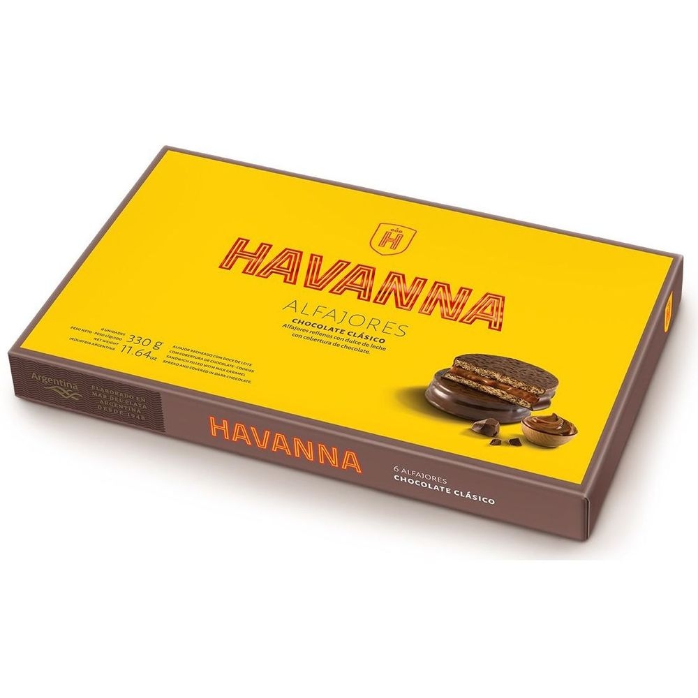 Havanna Chocolate Alfajor, 11.64 Ounce