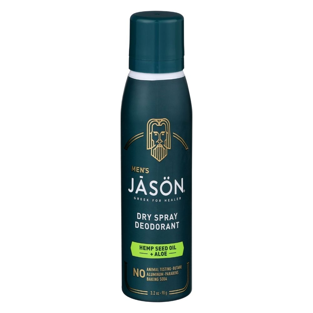 Jason Hemp Seed Aloe Deodorant Dry Spray, 3.2 Ounce
