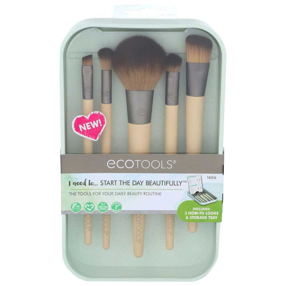 EcoTools Start the Day Beautifully Brush Kit -- 2 per case