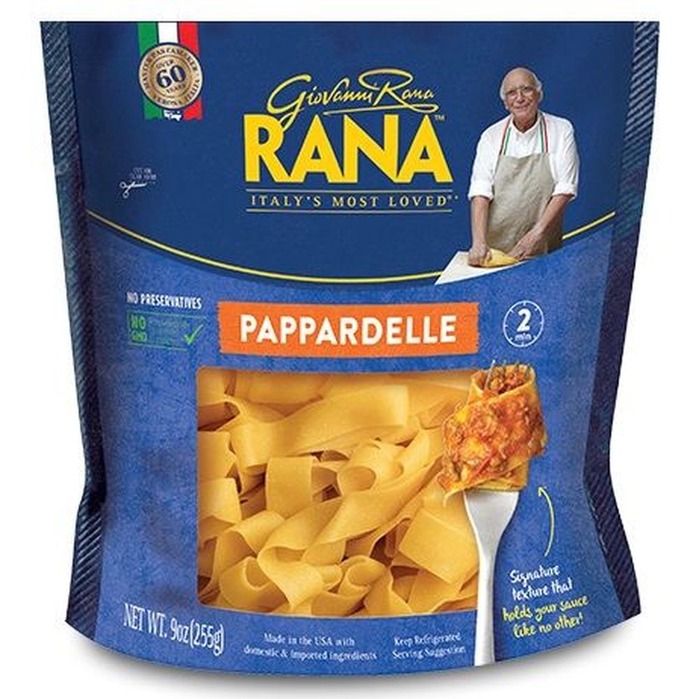 Rana Meals Solutions Pappardelle Pasta, 9 Ounce -- 12 per case