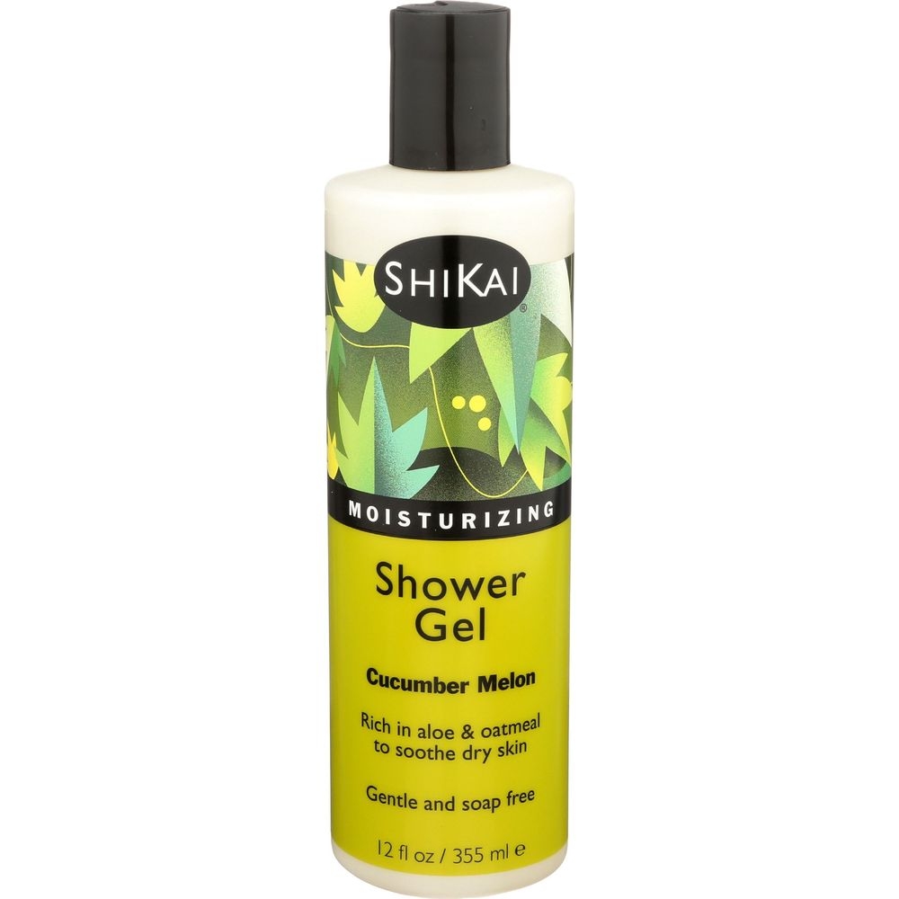 Shikai Cucumber Melon Shower Gel, 12 Ounce -- 3 per case