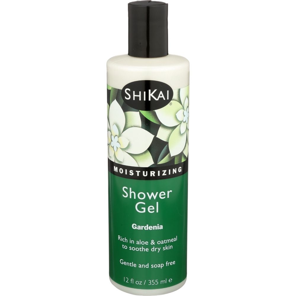 Shikai Gardenia Moisturizing Shower Gel, 12 Ounce -- 3 per case