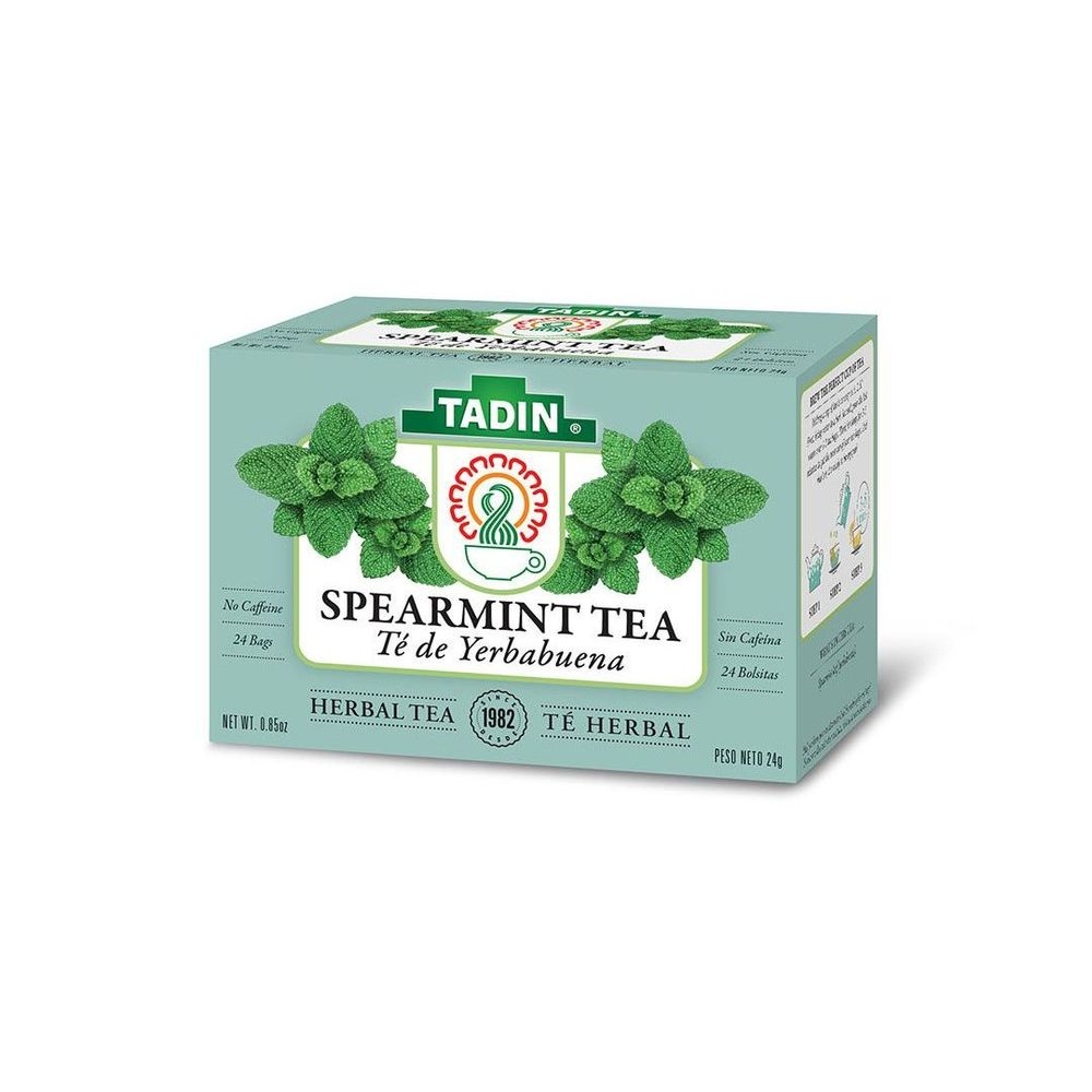 Tadin Spearmint Tea, 24 tea bags -- 6 per case