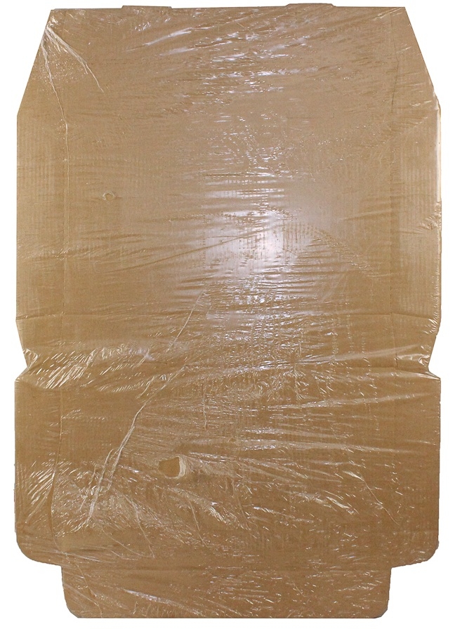 Royal White Full Pan Corrugated Catering Box, 21 x 3 x 3 inch -- 50 per case.