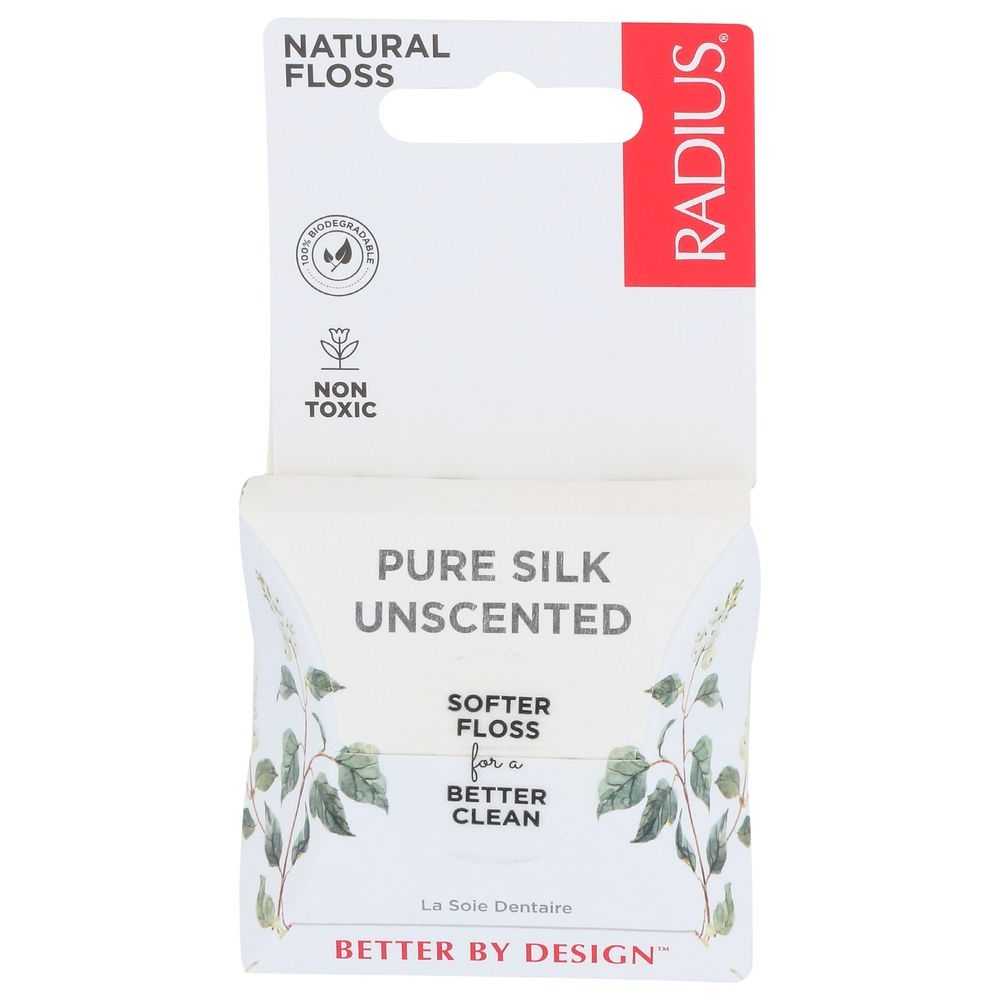 Radius Pure Silk Unscented Floss, 33 Yard -- 6 per case