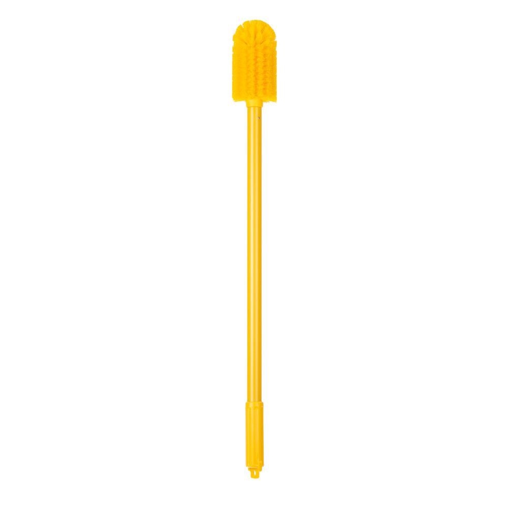 Carlisle 40006C04 Sparta Yellow Polyester Bristle Multi-Purpose Valve and Fitting Brush, 30 inch Length