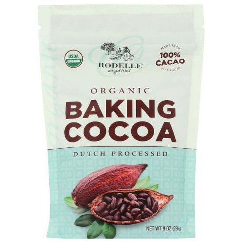 Rodelle Organic Baking Cocoa, 8 Ounce -- 6 per case