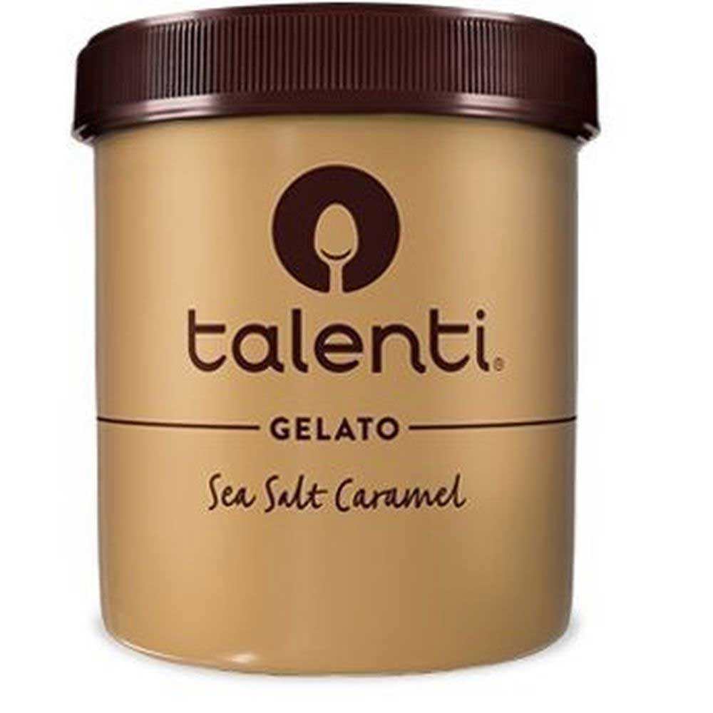 Talenti Salted Caramel Truffle Layer Gelato, 1 Pint -- 8 per case