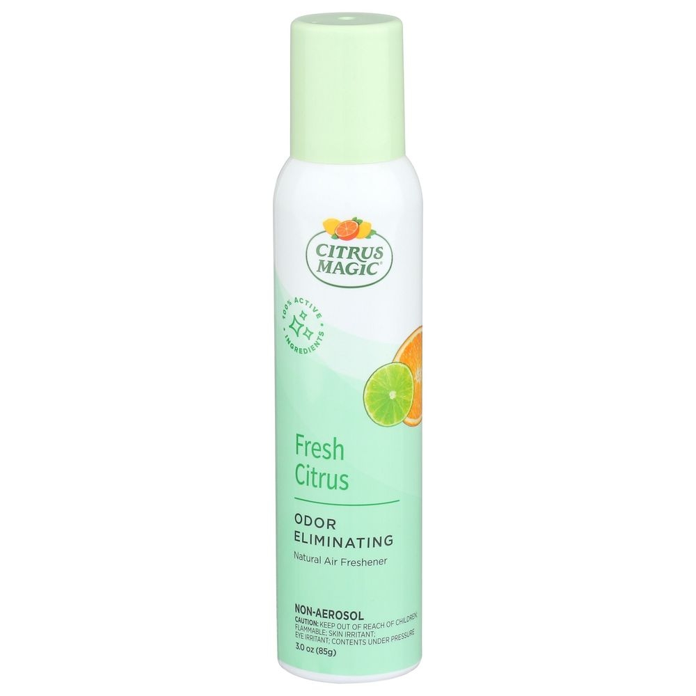 Citrus Magic Fresh Citrus Odor Eliminating Air Freshener, 3 Ounce Spray -- 6 per case