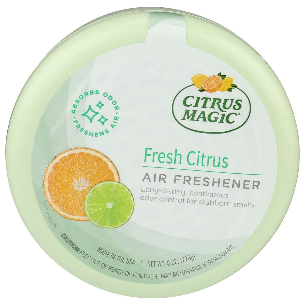 Citrus Magic Fresh Citrus Odor Absorbing Solid Air Freshener, 8 Ounce -- 6 per case