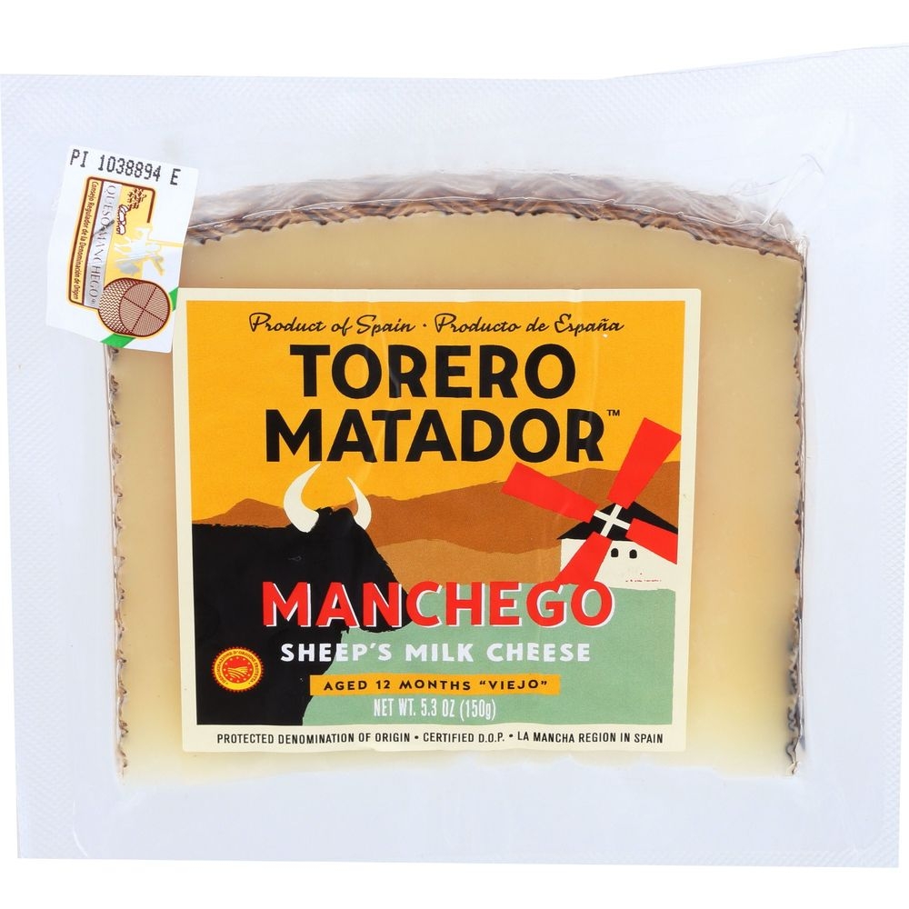 Torero Matador Manchego Sheeps Milk Cheese, 5.3 Ounce -- 6 per case