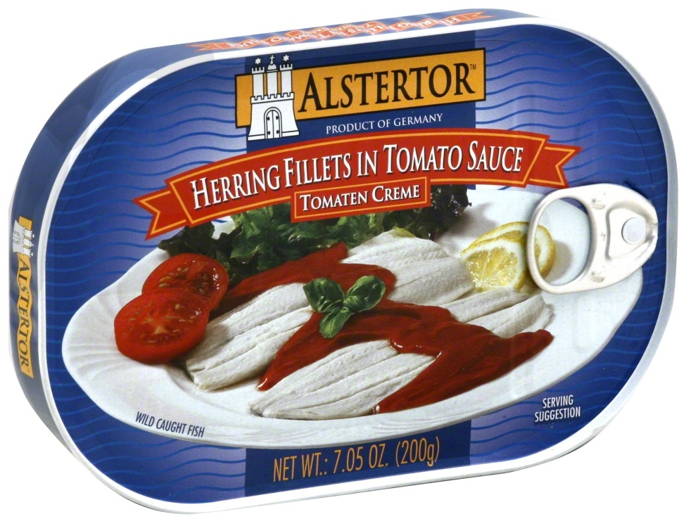 Alstertor Herring Tomato Sauce, 7.05 Ounce -- 18 per case