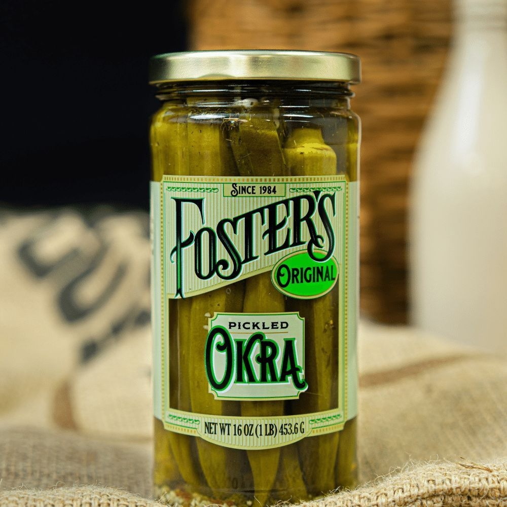 Fosters Original Pickled Okra, 16 Ounce -- 6 per case