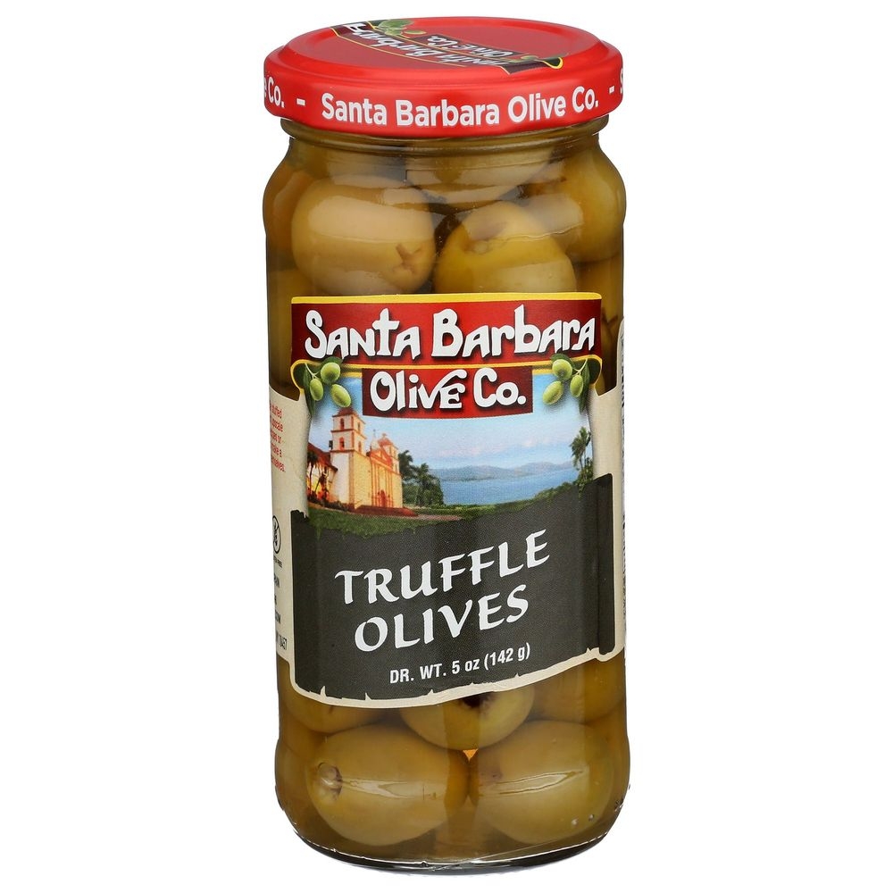 Santa Barbara Stuffed Truffle Olives, 5 Ounce -- 6 per case