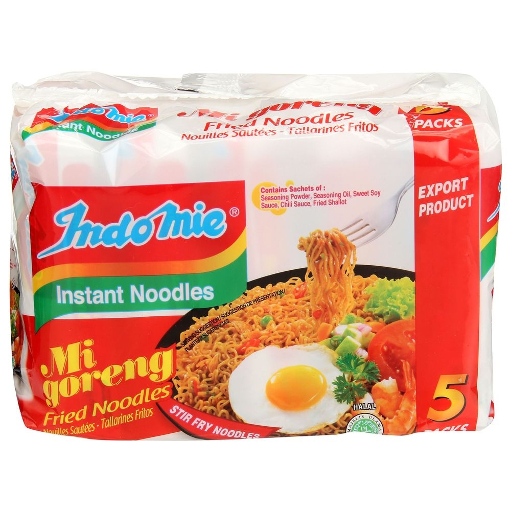 Indomie Mi Goreng Instant Noodles, 15 Ounce -- 6 per case