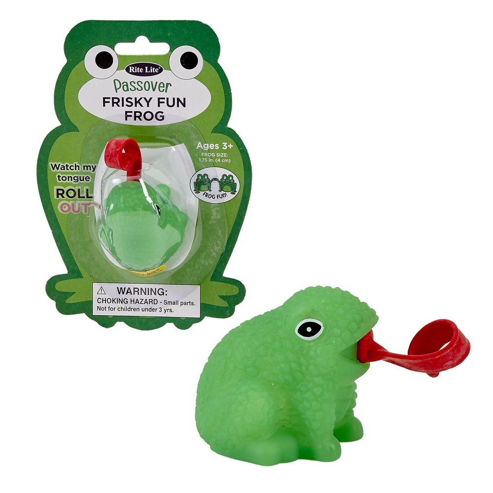 Rite Lite Passover Frisky Fun Frog, 1 Ounce -- 6 per case