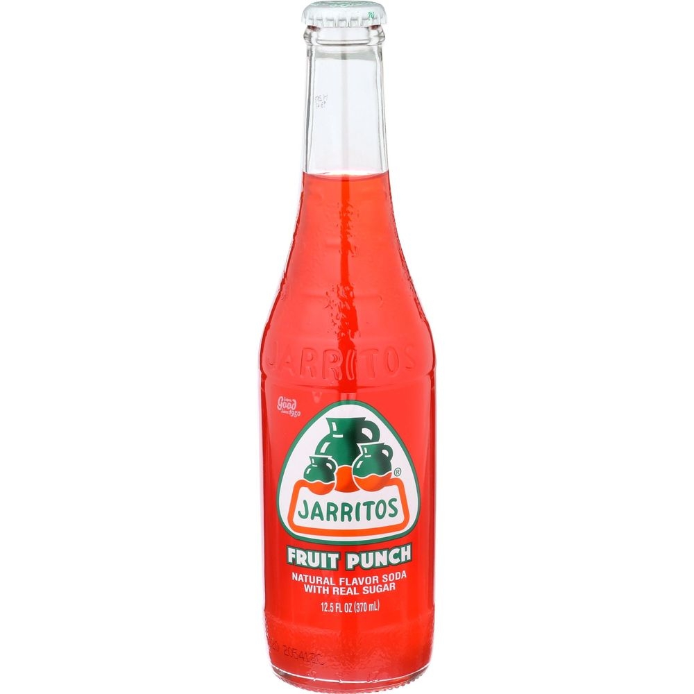 Jarritos Fruit Punch Soda, 12.5 Fluid Ounce -- 24 per case