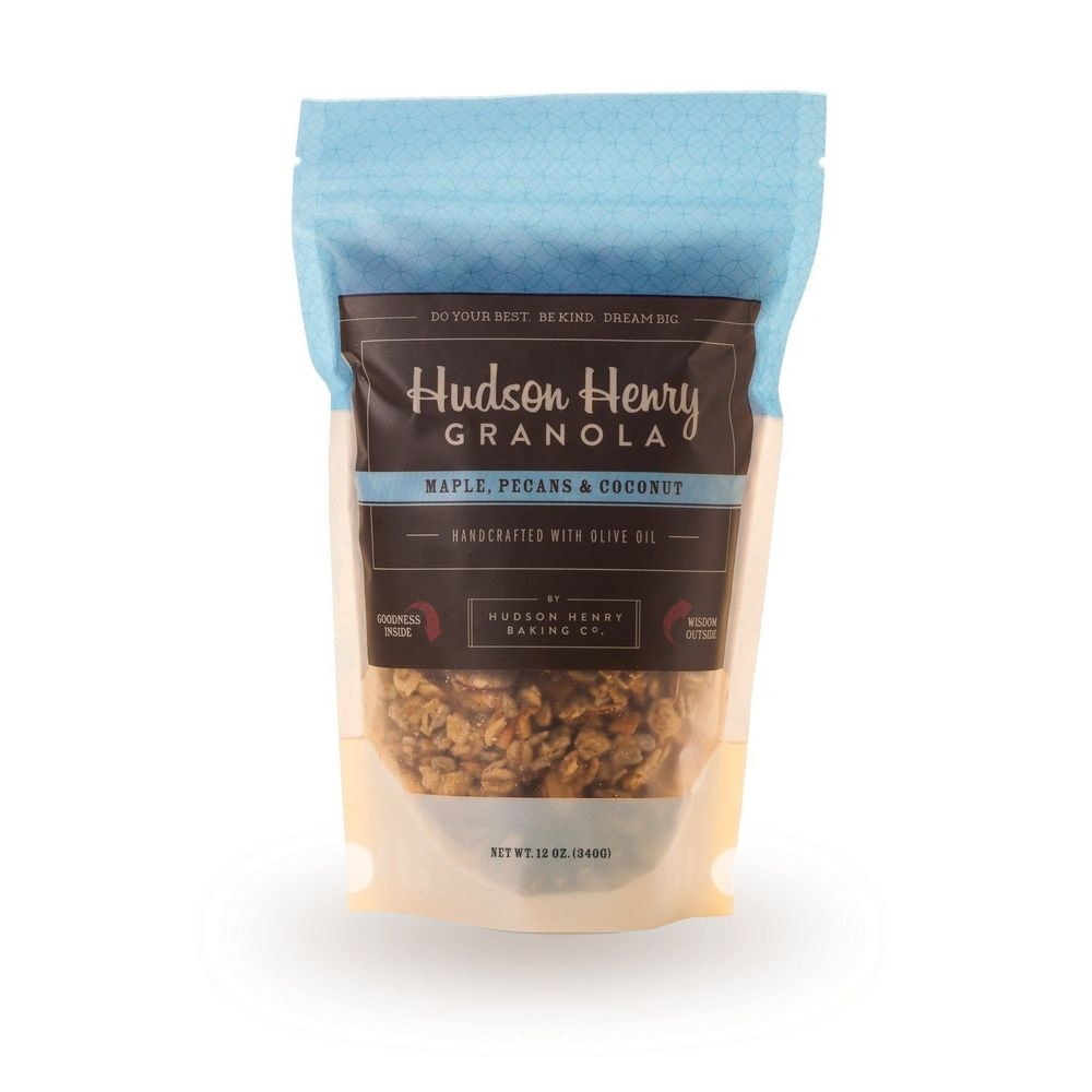 Hudson Henry Granola Maple Pecan and Coconut Granola, 12 Ounce -- 12 per case