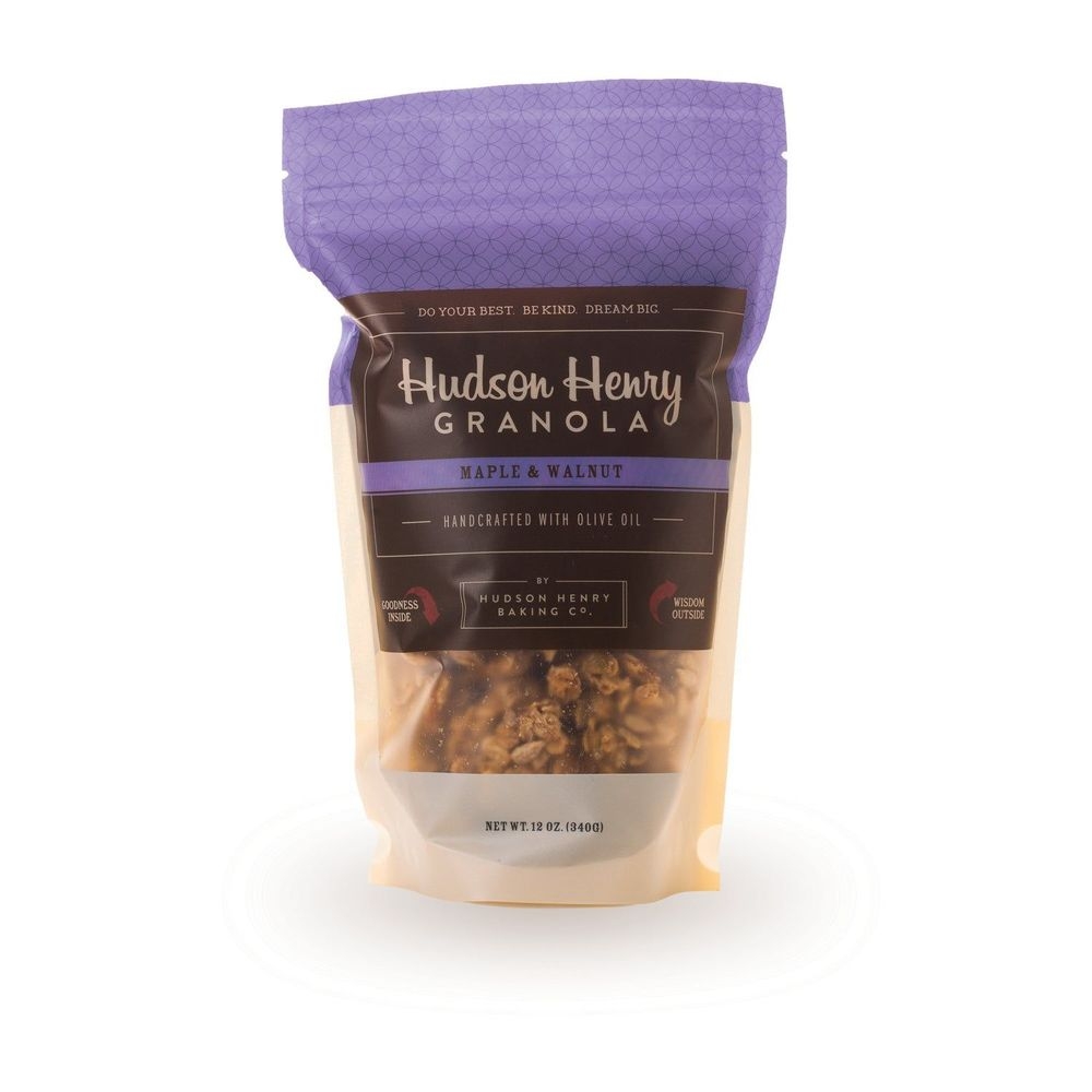 Hudson Henry Granola Maple and Walnut Granola, 12 Ounce -- 12 per case