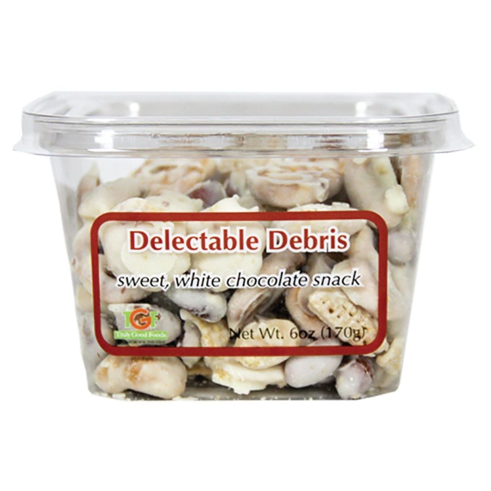 Truly Good Foods Delectable Debris Sweet White Chocolate Snack, 6 Ounce -- 6 per case