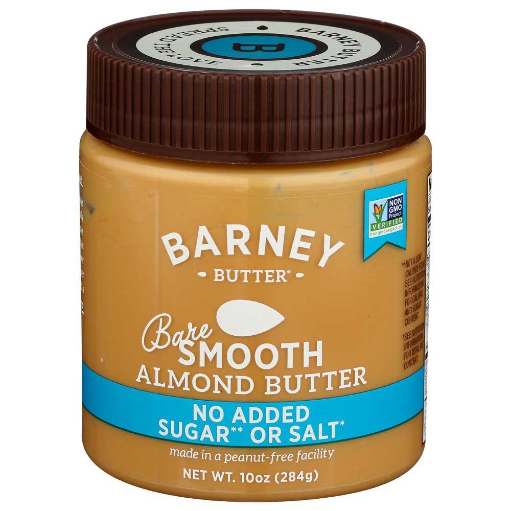 Barney Butter Bare Smooth Almond Butter, 10 Ounce -- 6 per case.