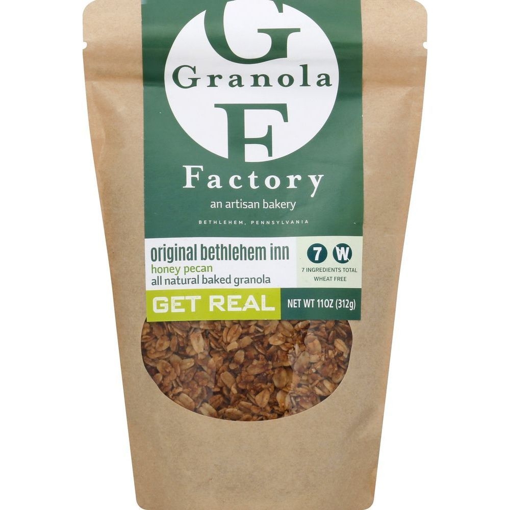 Granola Factory Baked Honey Pecan Original Bethlehem Inn Granola, 11 Ounce -- 6 per case