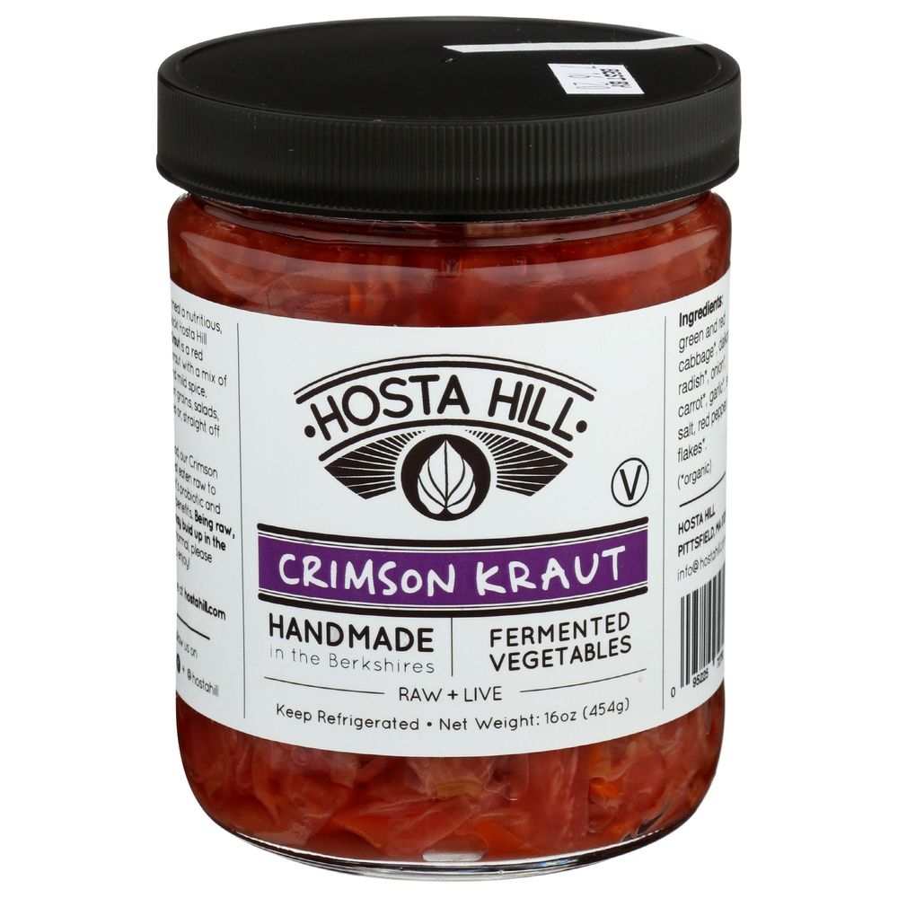Hosta Hill Crimson Kraut, 16 Ounce -- 6 per case