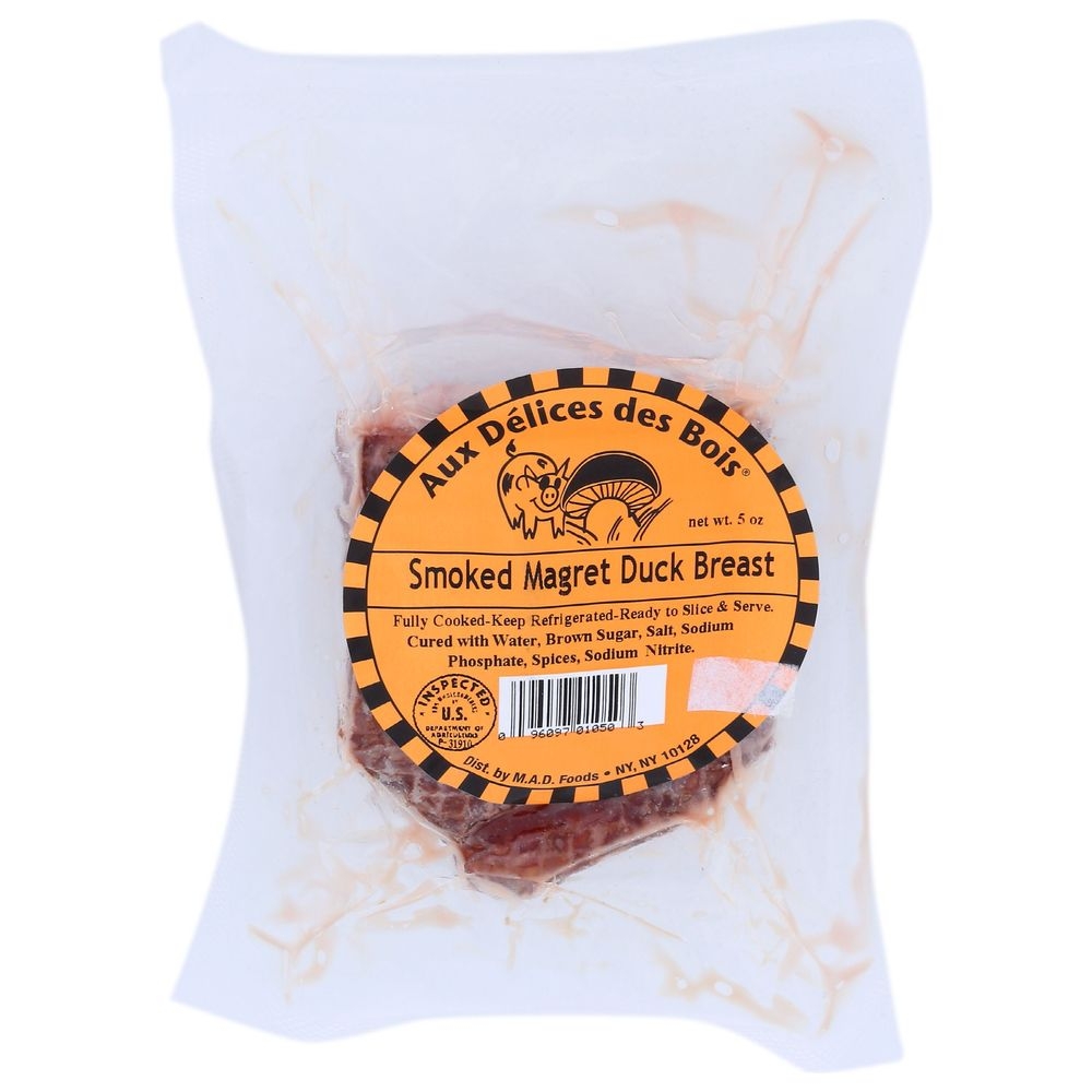 Aux Delices des Bois Smoked Magret Duck Breast, 6 Ounce -- 6 per case