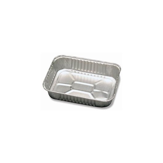 D and W Fine Pack Aluminum Oblong Deli Tray -- 1000 per case.